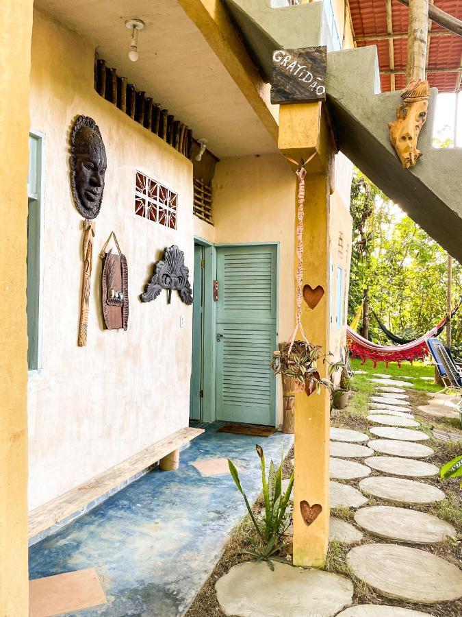 Eco Hostel Bosque Di Barro Velha Boipeba 外观 照片