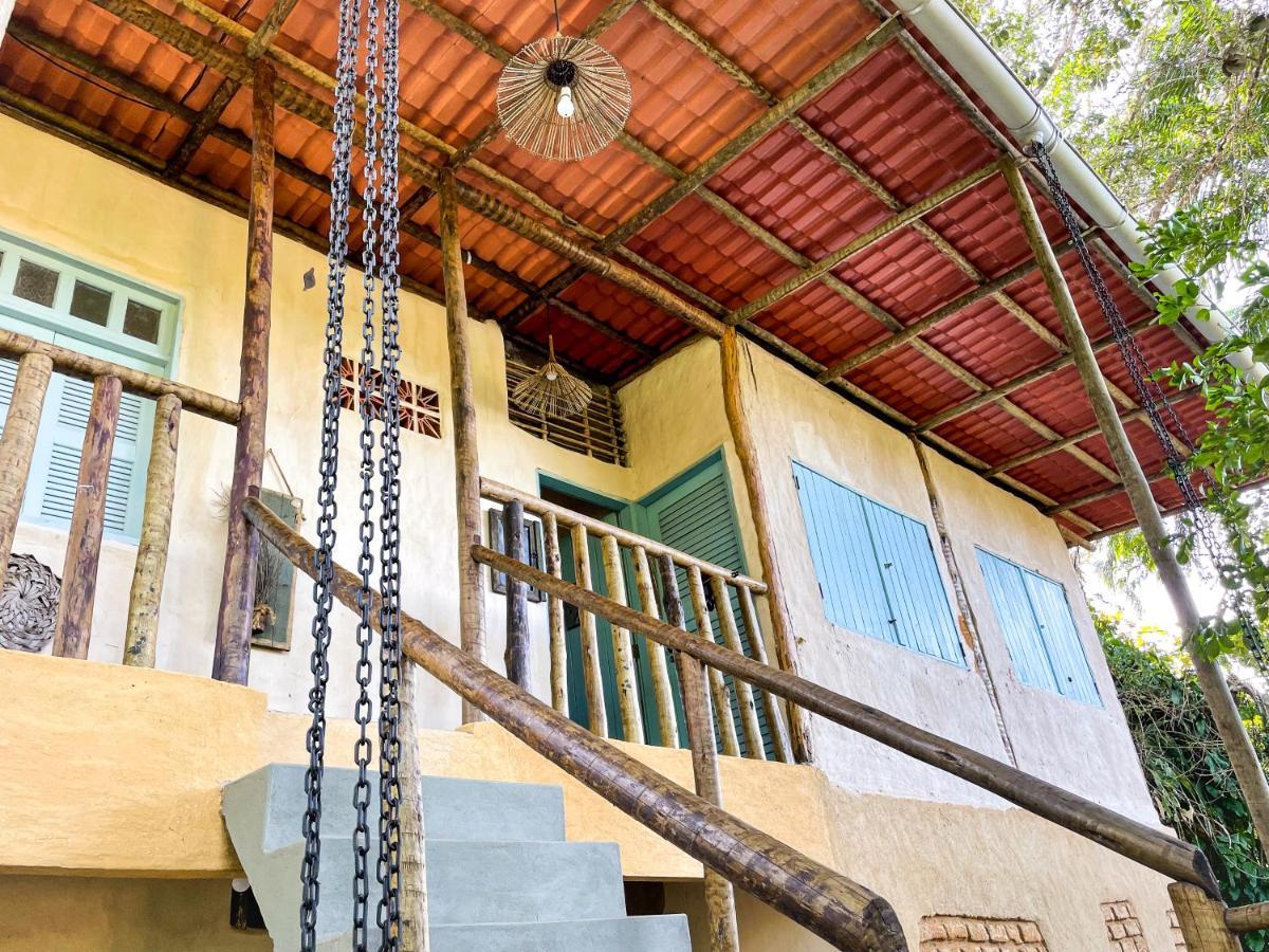 Eco Hostel Bosque Di Barro Velha Boipeba 外观 照片