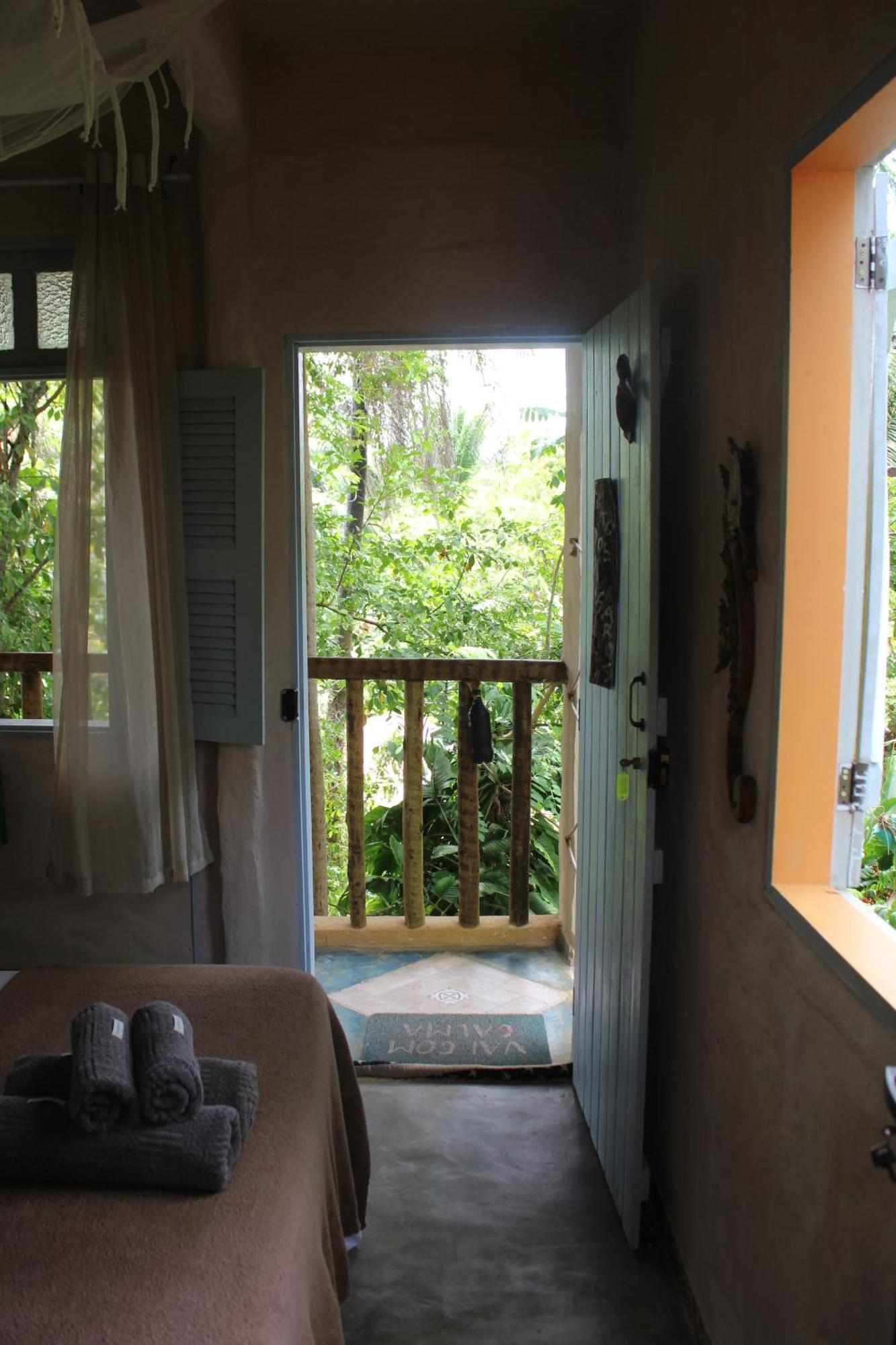 Eco Hostel Bosque Di Barro Velha Boipeba 外观 照片