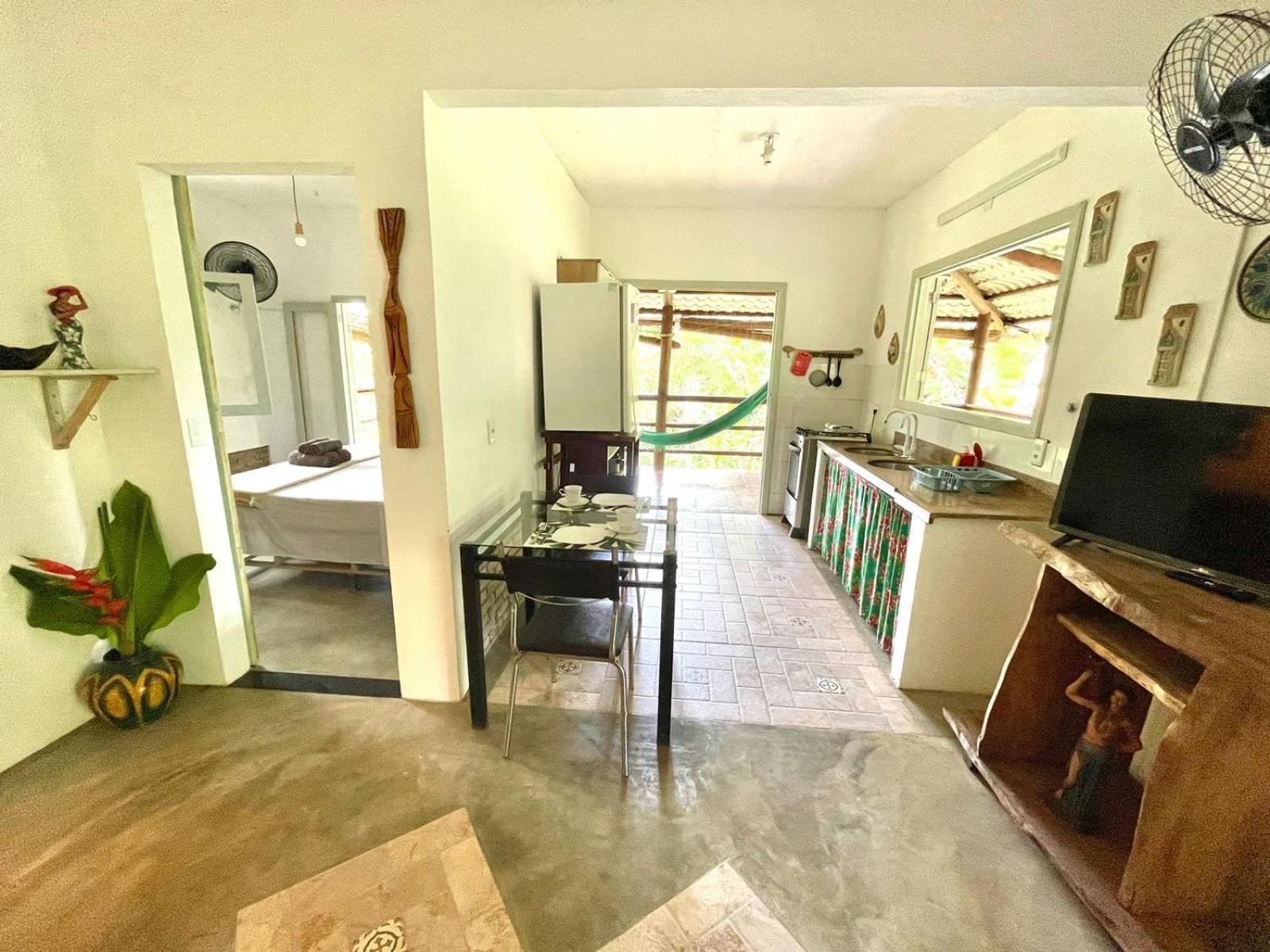 Eco Hostel Bosque Di Barro Velha Boipeba 外观 照片