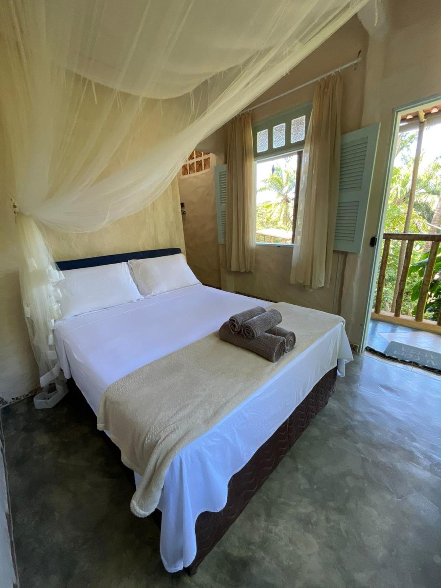 Eco Hostel Bosque Di Barro Velha Boipeba 外观 照片