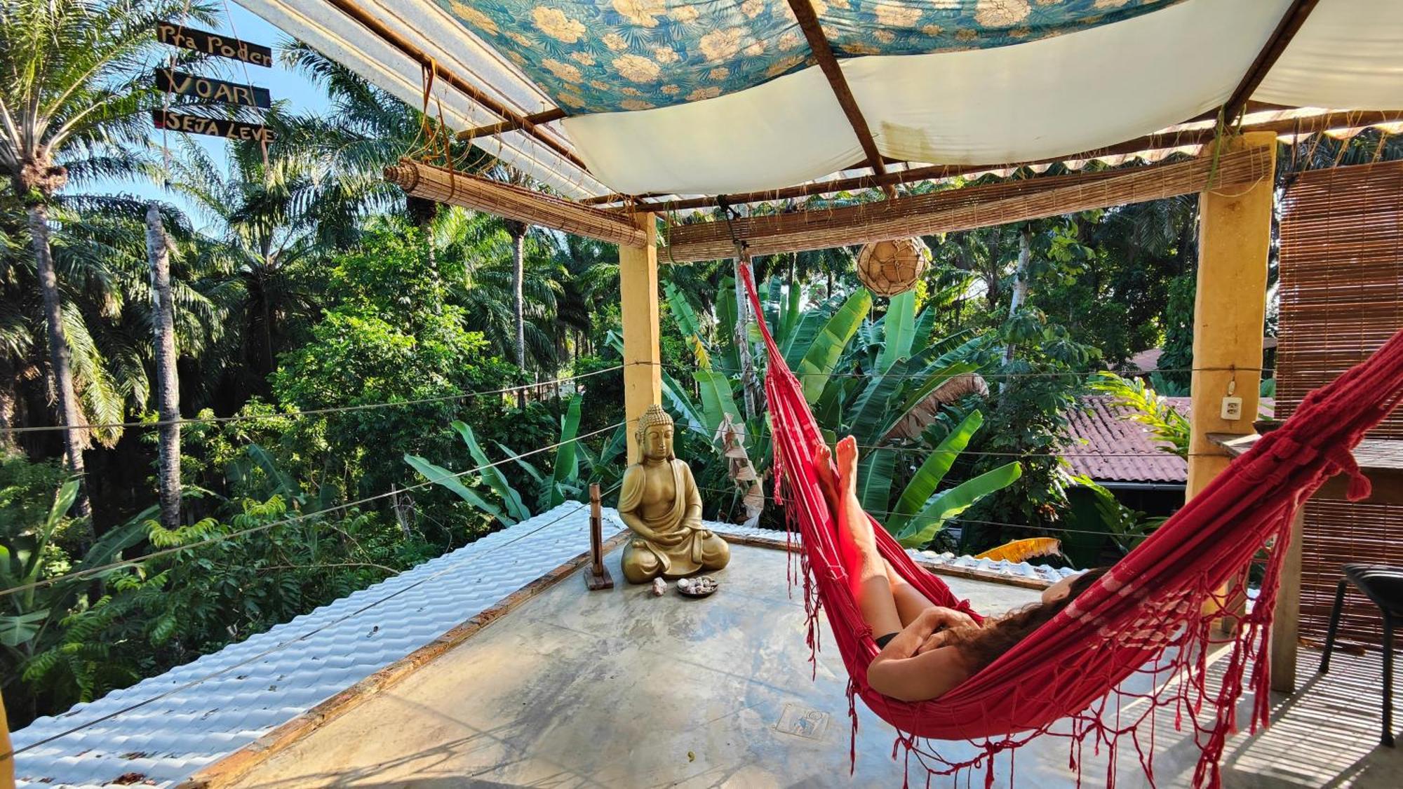 Eco Hostel Bosque Di Barro Velha Boipeba 外观 照片